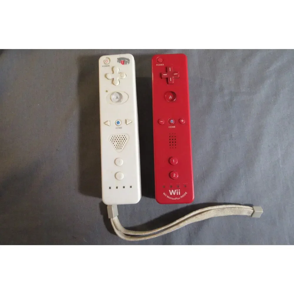 Nintendo Wii Limited Edition RED Video Game Console With Controller Wii Play
